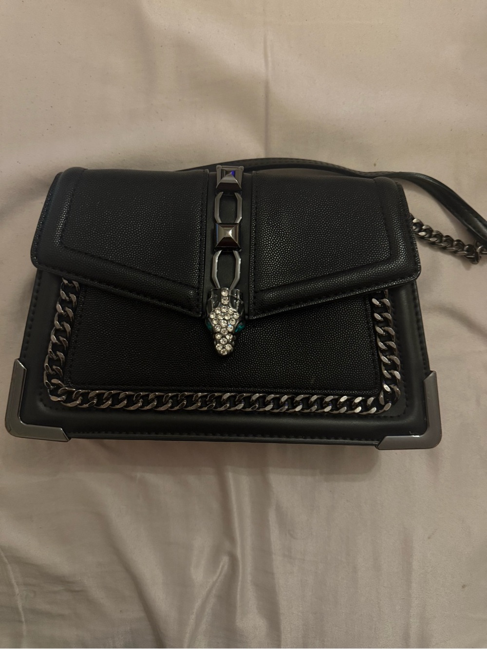 ALDO Chain-Trim Women's Shoulder Bag